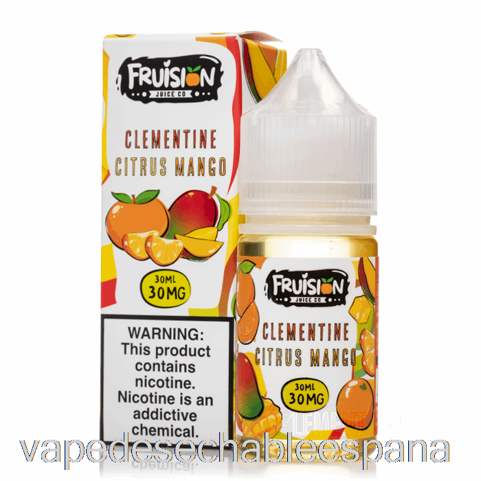 Vape Desechable España Clementina Citrico Mango - Sales De Fruta - 30ml 50mg